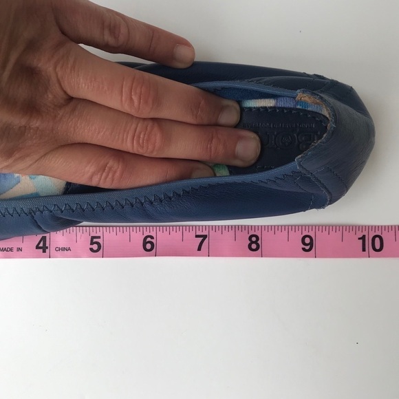 Born Leather Rounded Toe Ballet Flats With Embellishment - Picture 8 of 8